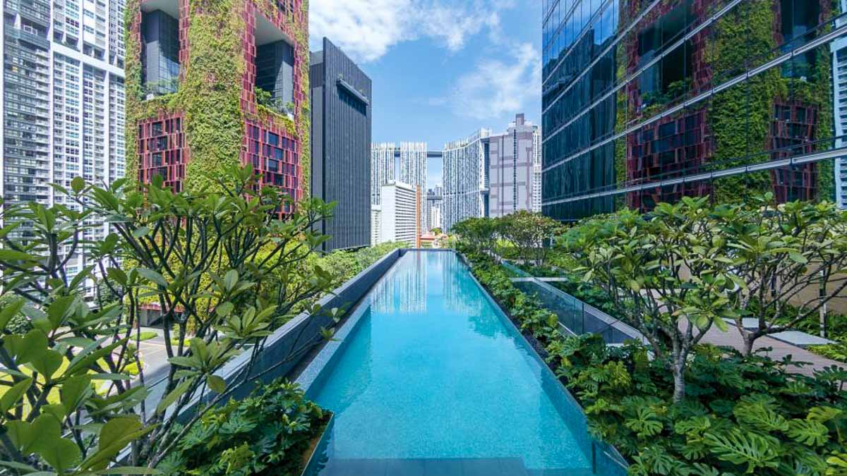 Sofitel Singapore City Centre Infinity Pool - Staycation Deals 2020