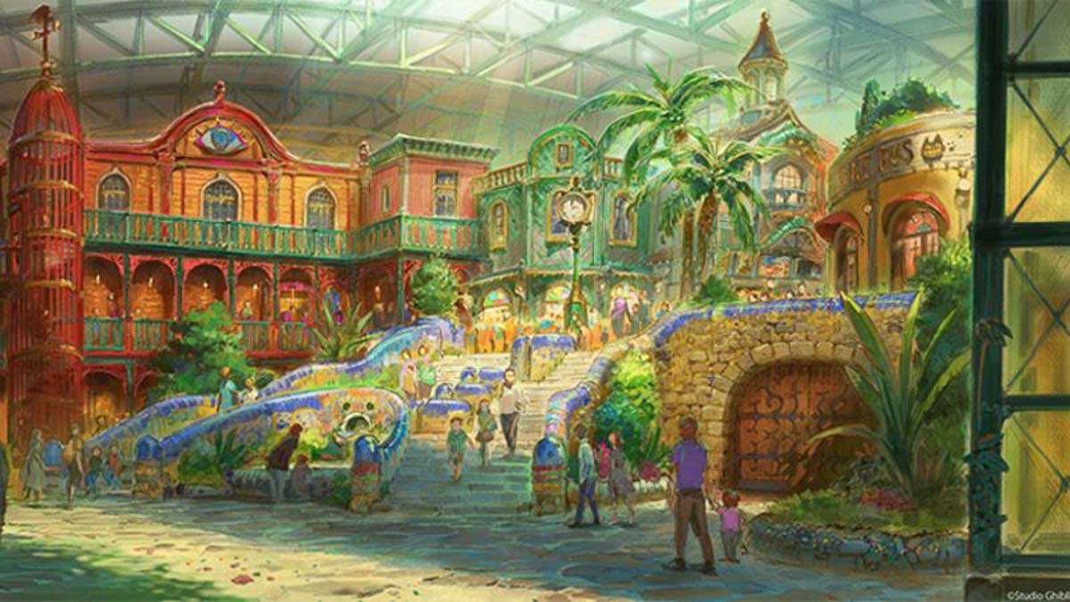 The Great Ghibli Warehouse Studio Ghibli Theme Park Japan Concept Art - New Attractions