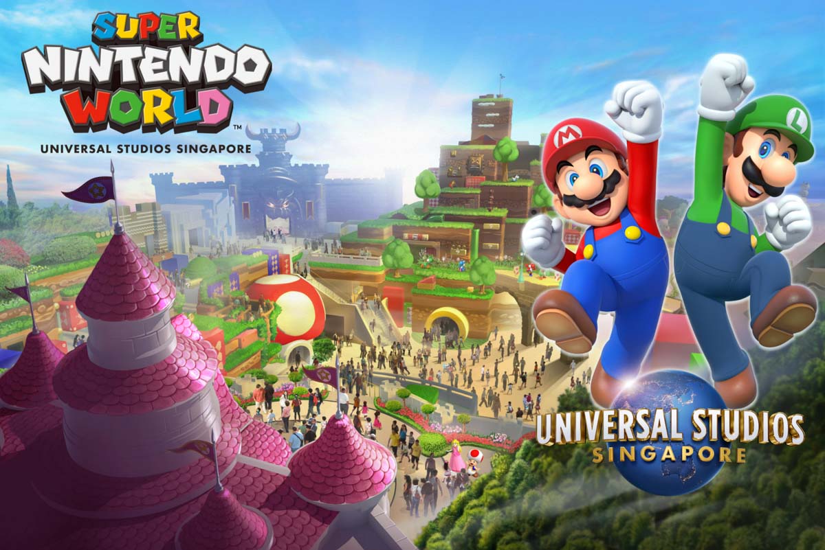 Super Nintendo World Universal Studios Singapore - Travel Bucket List 
