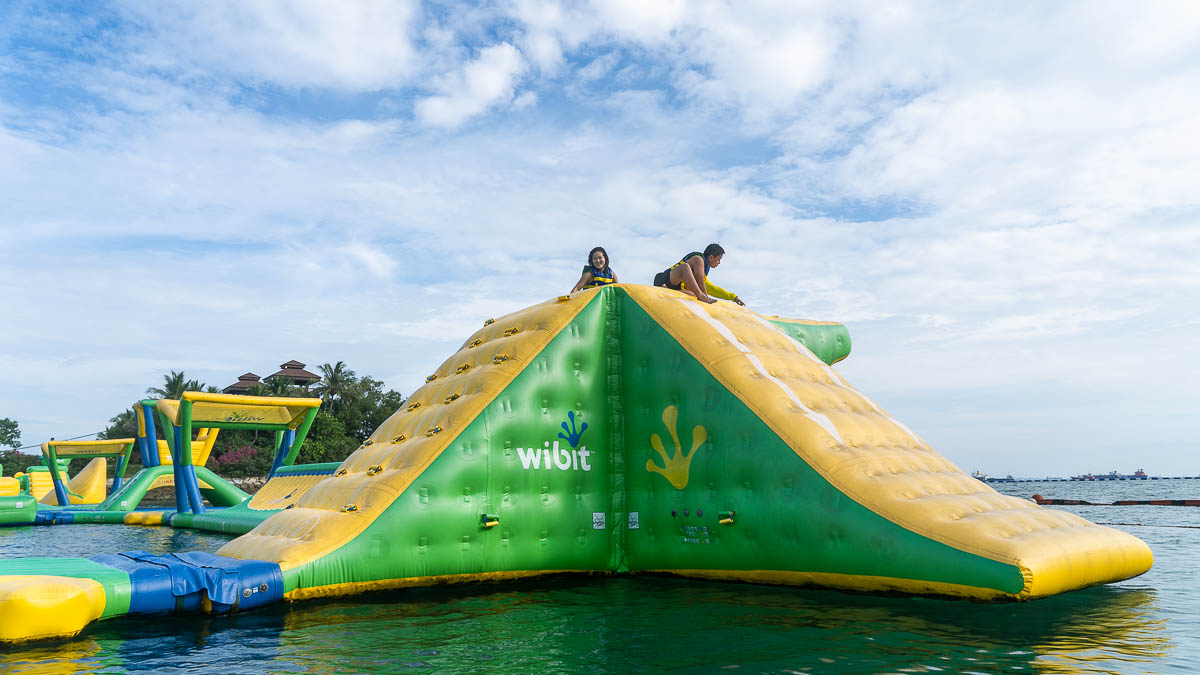 Sentosa Hydrodash Slide - Fun Outdoor Activities