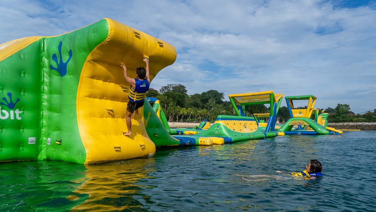 Sentosa Hydrodash Zone 4 - Outdoor water activities in Singapore