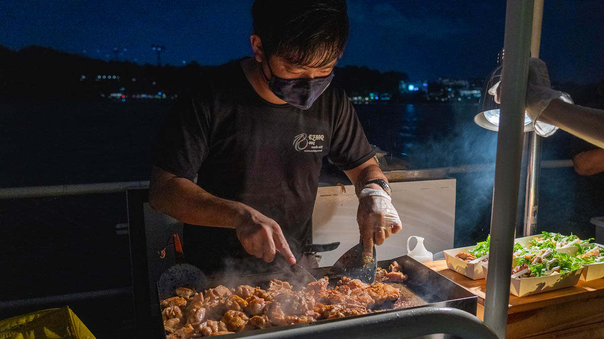 Chef on Southern Straits Cruise