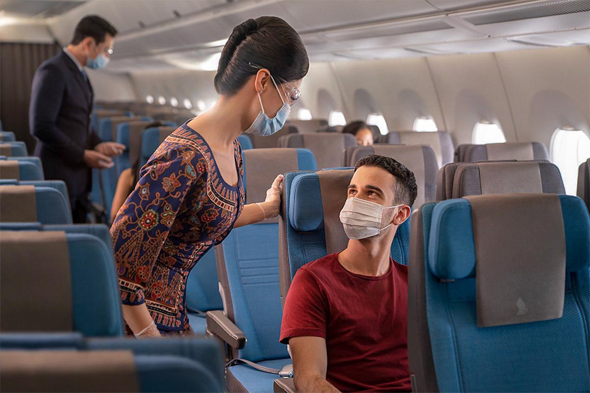 Flying Singapore Airlines with Masks - Singapore Hong Kong Travel Bubble