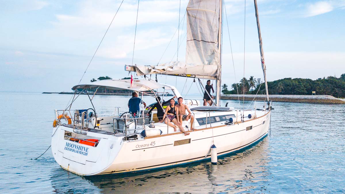 Friends on a Yacht