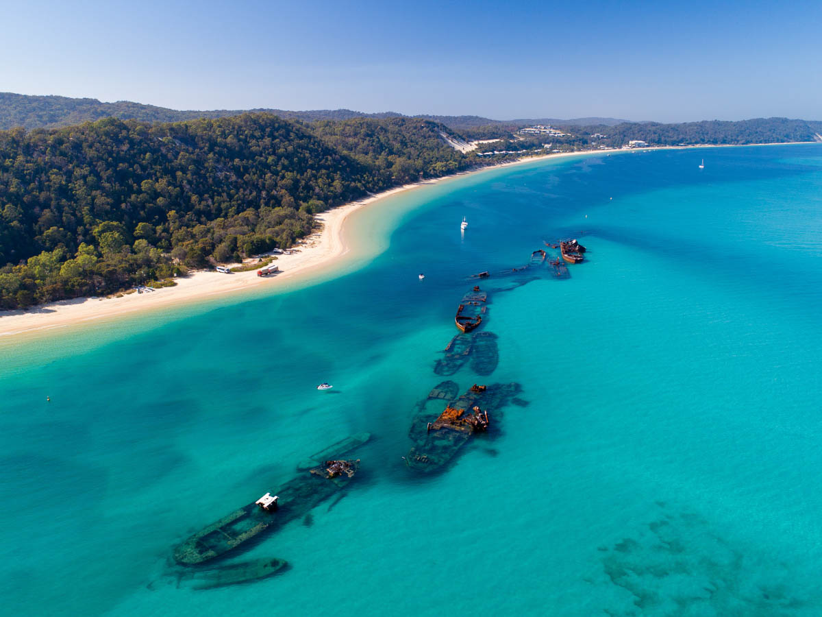 Moreton Island Wrecks - Australia Wildlife