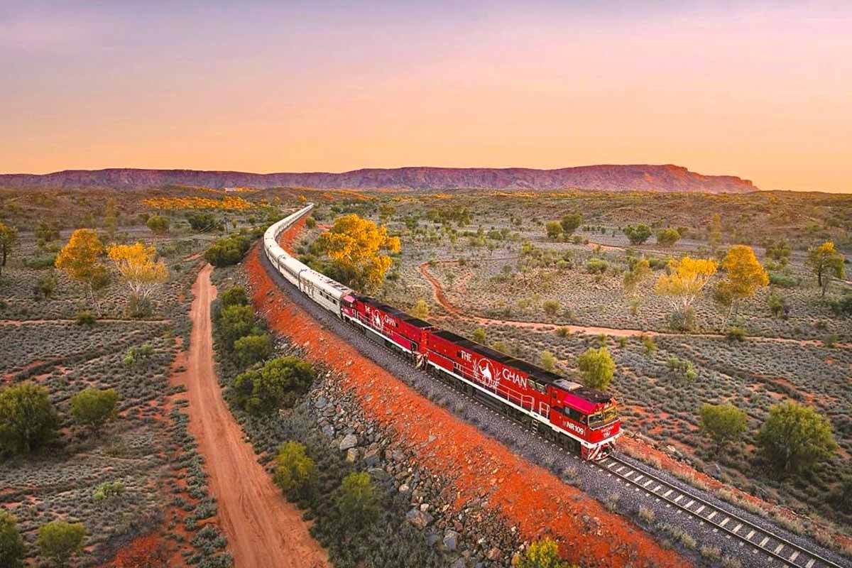 The Ghan Train Rail in Northern Territory - Visit Australia
