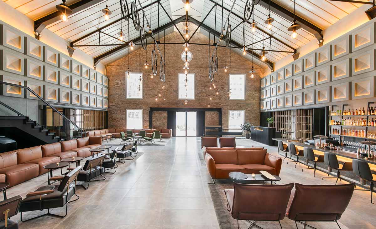 The Warehouse Hotel Lobby