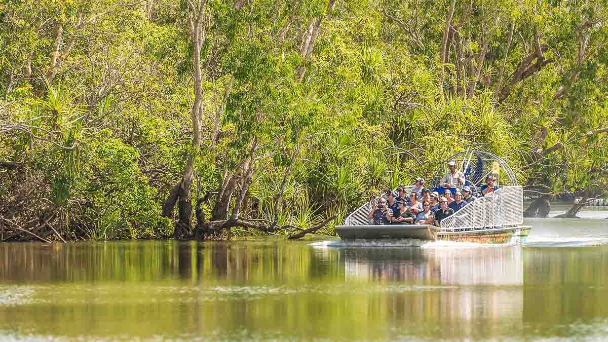 Top End Safari Camp Boat Ride Northern Territory - Things to do in the Northern Territory