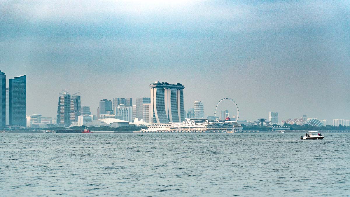 View of Marina Bay - Singapore Sail-cation