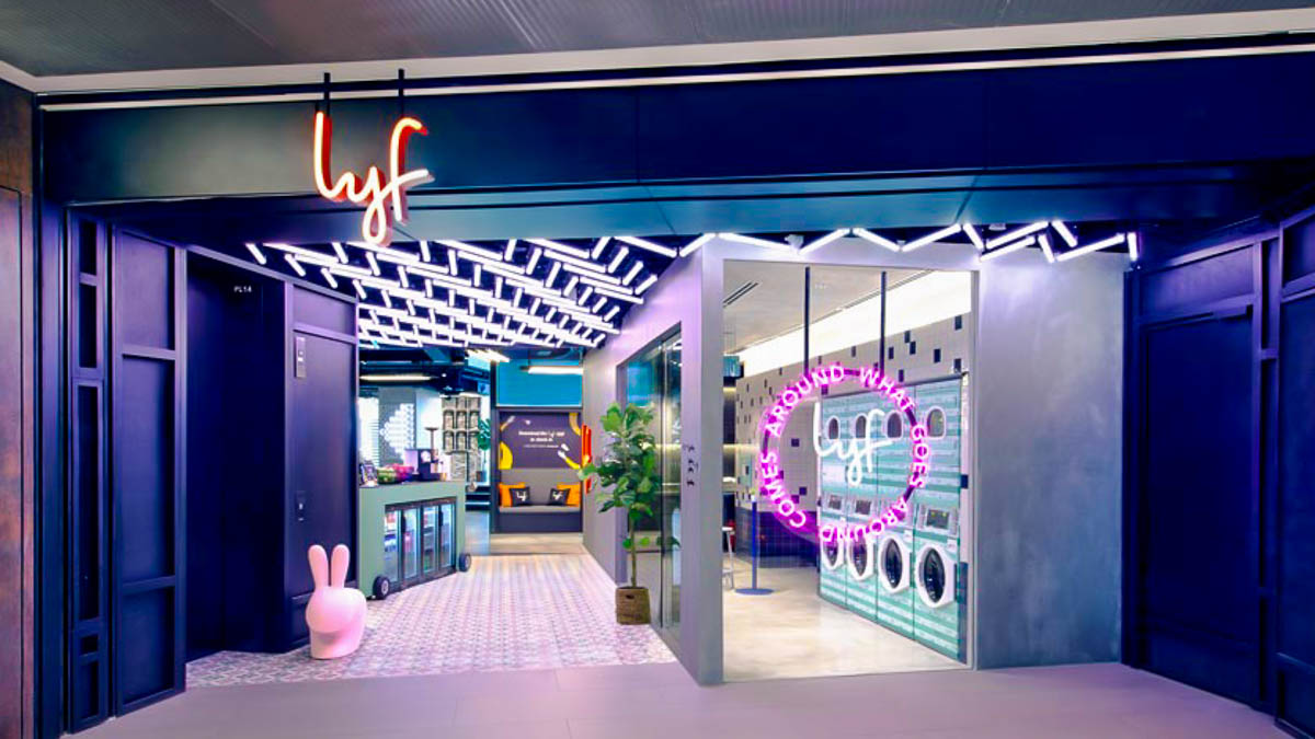 lyf Funan Laundry Room