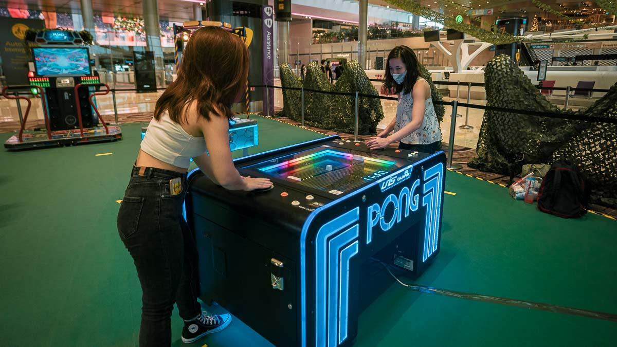 Arcade at Dino Fest