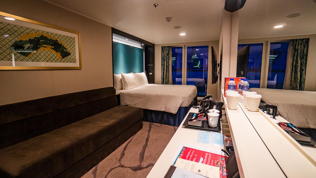 Balcony Deluxe Stateroom - Cruise to Nowhere Review 