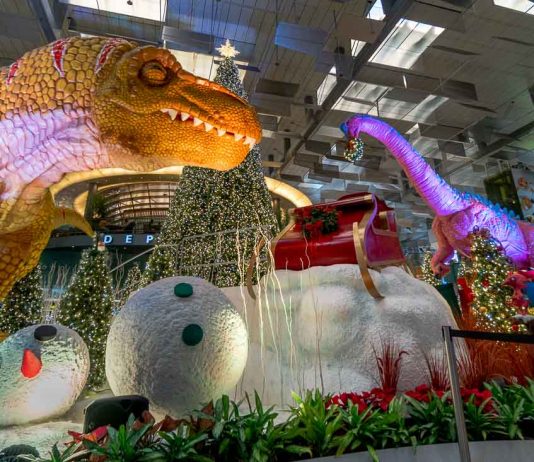 Changi Festive Village — 10 Exciting New Attractions This Christmas in Singapore Dino Wanderland - Changi Christmas Attraction