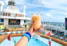 Featured Image Drinks By The Pool Royal Caribbean Quantum of the Seas - Cruise to Nowhere