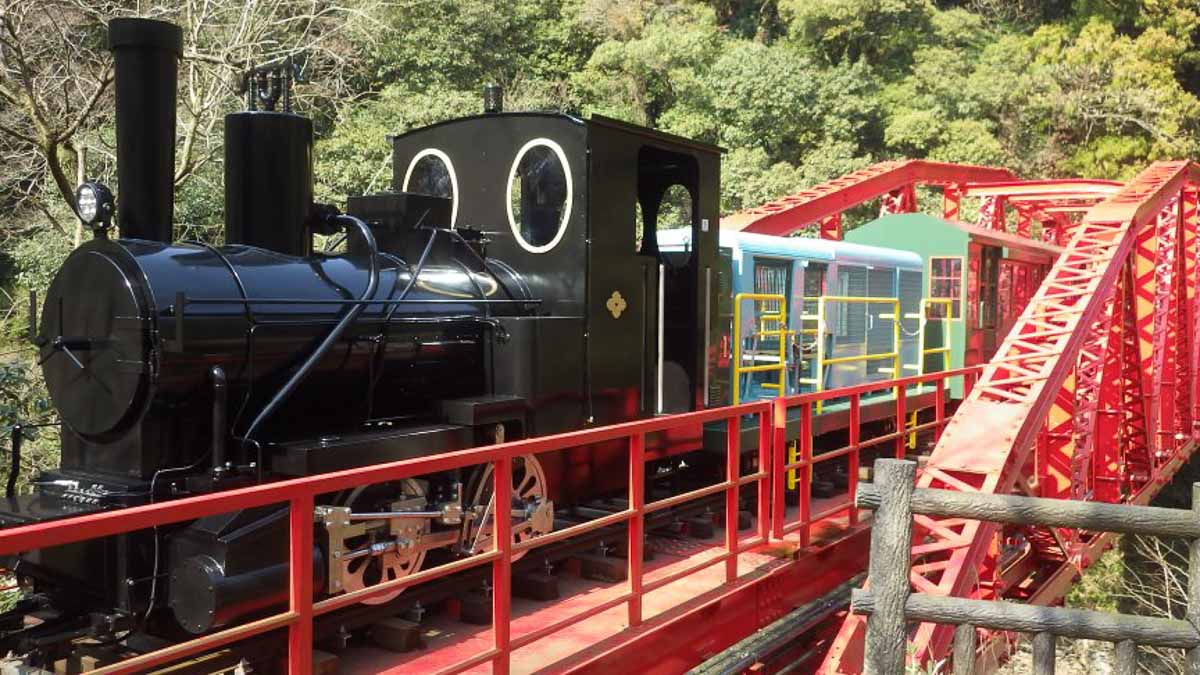 Minetopia Besshi Mini Steam Train -  Ehime Japan