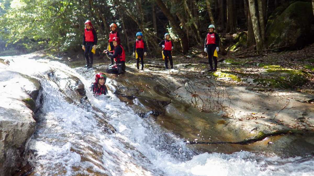 Canyoneering at Nametoko Gorge - Things to do in Japan