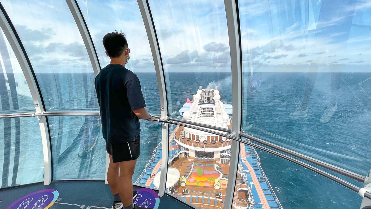 North Star Royal Caribbean Cruise - Between Singapore's Islands