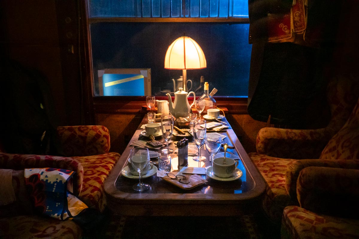 Private Room on First Class Train Carriage - Orient Express Singapore