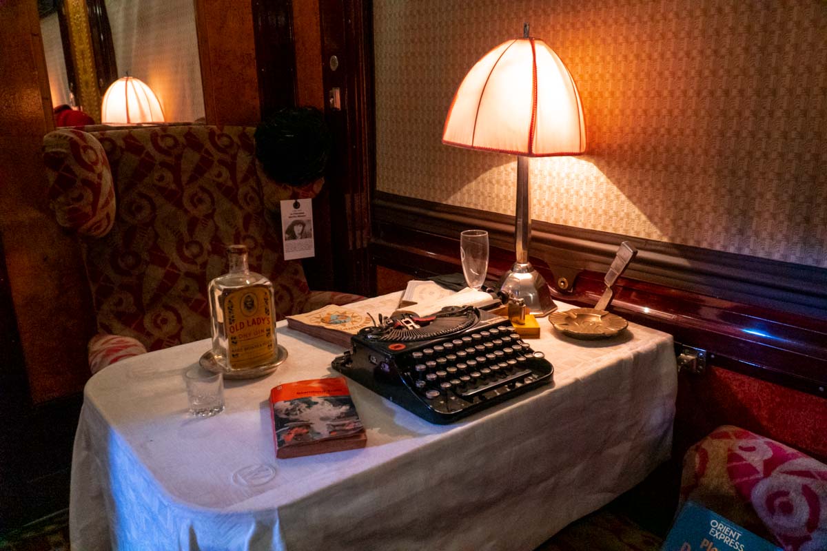 Replica of Graham Greene's Typewriter - Orient Express Singapore