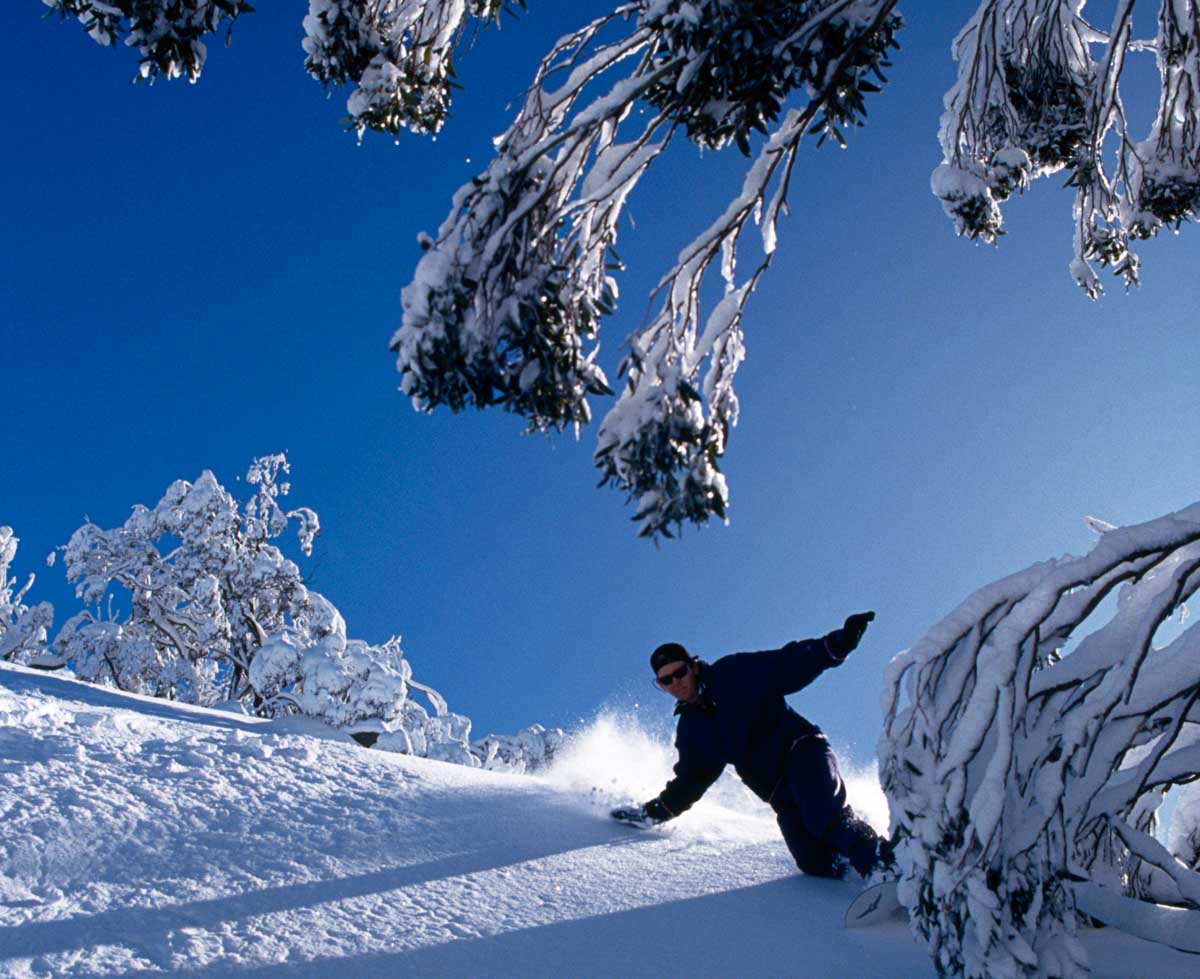 Snowy Mountains Snowboarding - Best places to visit in Australia