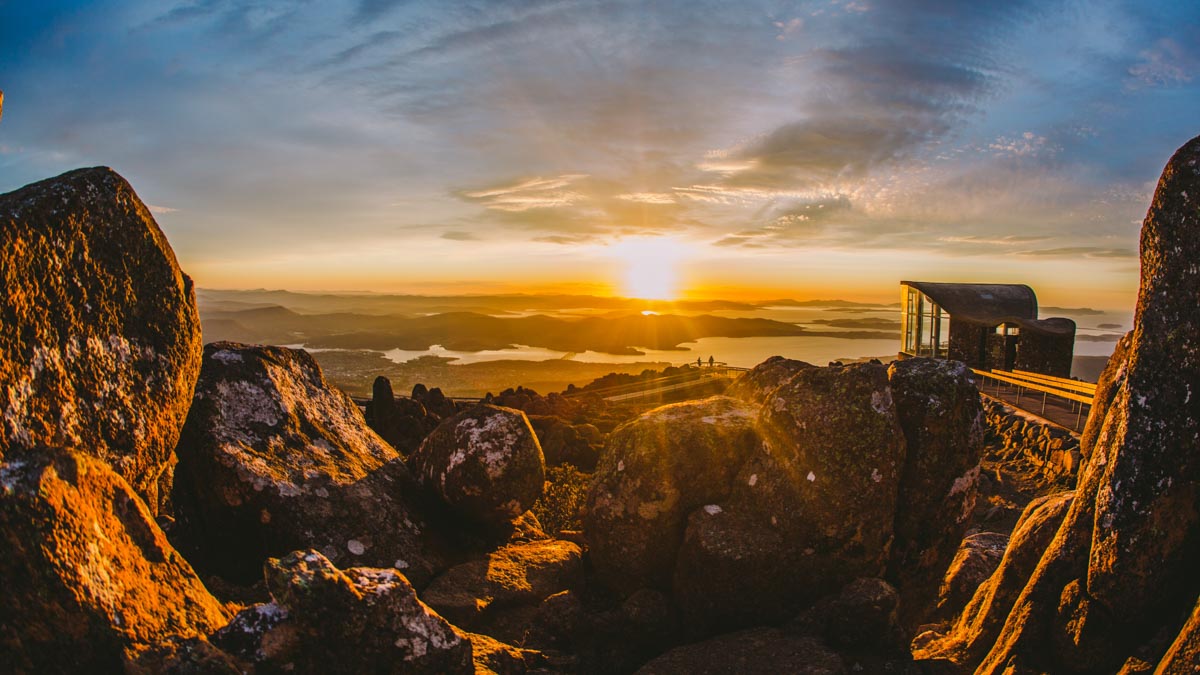 Sunrise at Mount Wellington Tasmania - Best places to visit in Australia