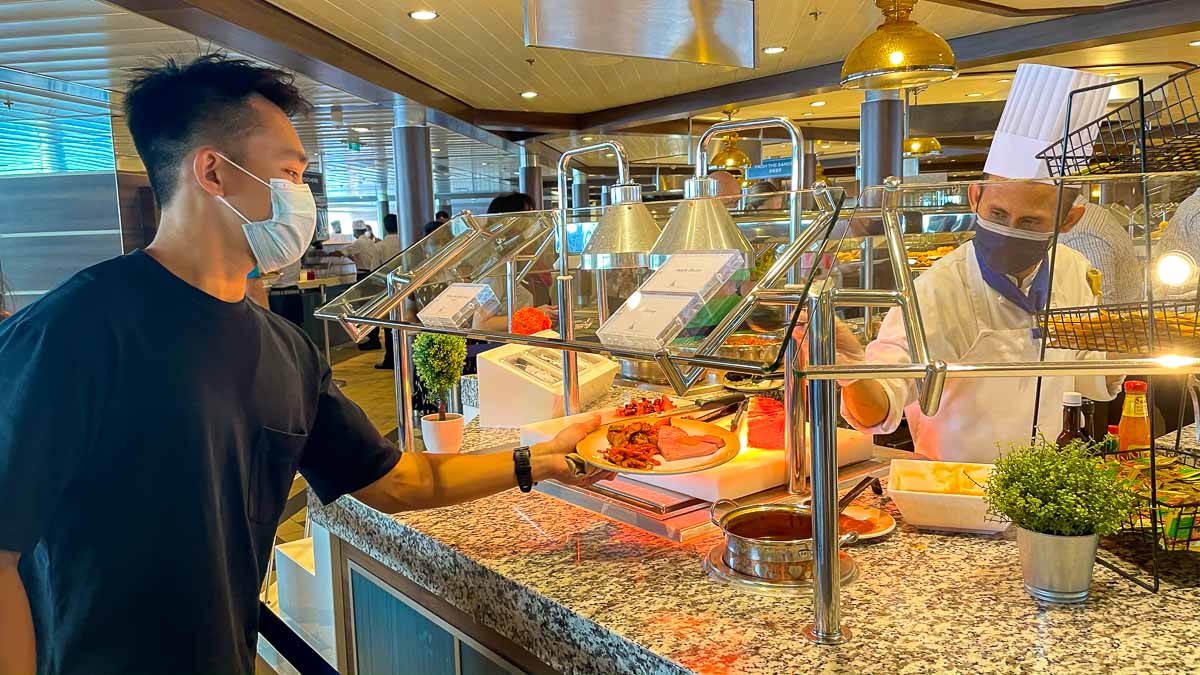 Windjammer Serviced Buffet - Things to Do On A Cruise
