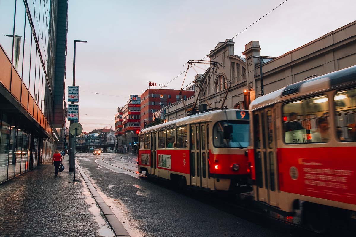 Tram in Europe - Travelling in Europe