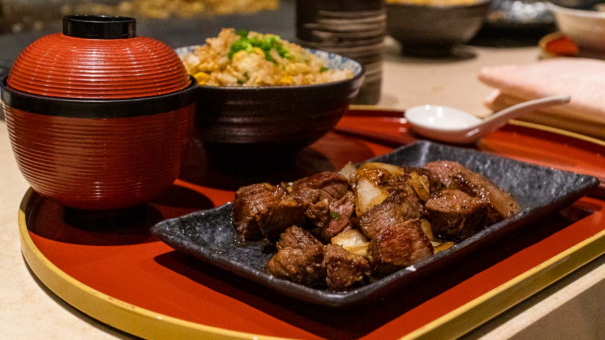 Umi Uma Teppanyaki - Cruise to Nowhere Review Genting World Dream