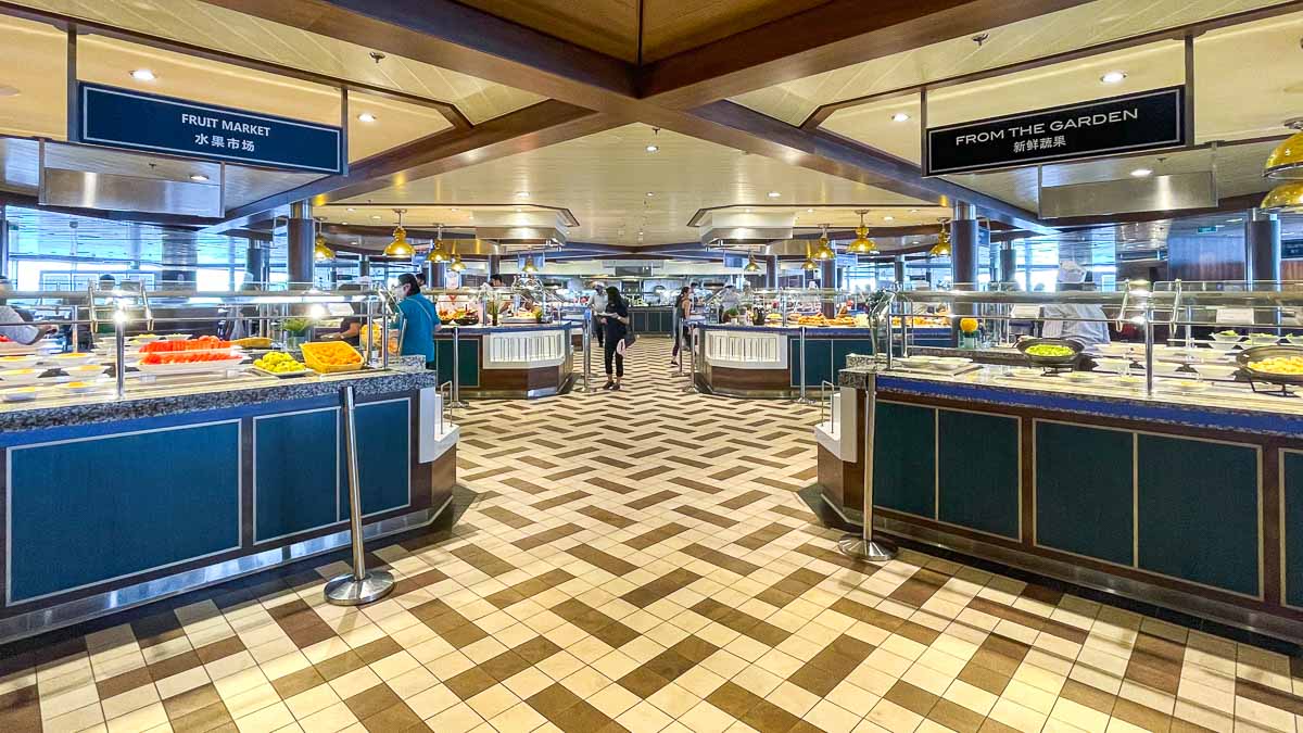Windjammer Royal Caribbean Buffet - Cruise to Nowhere Review