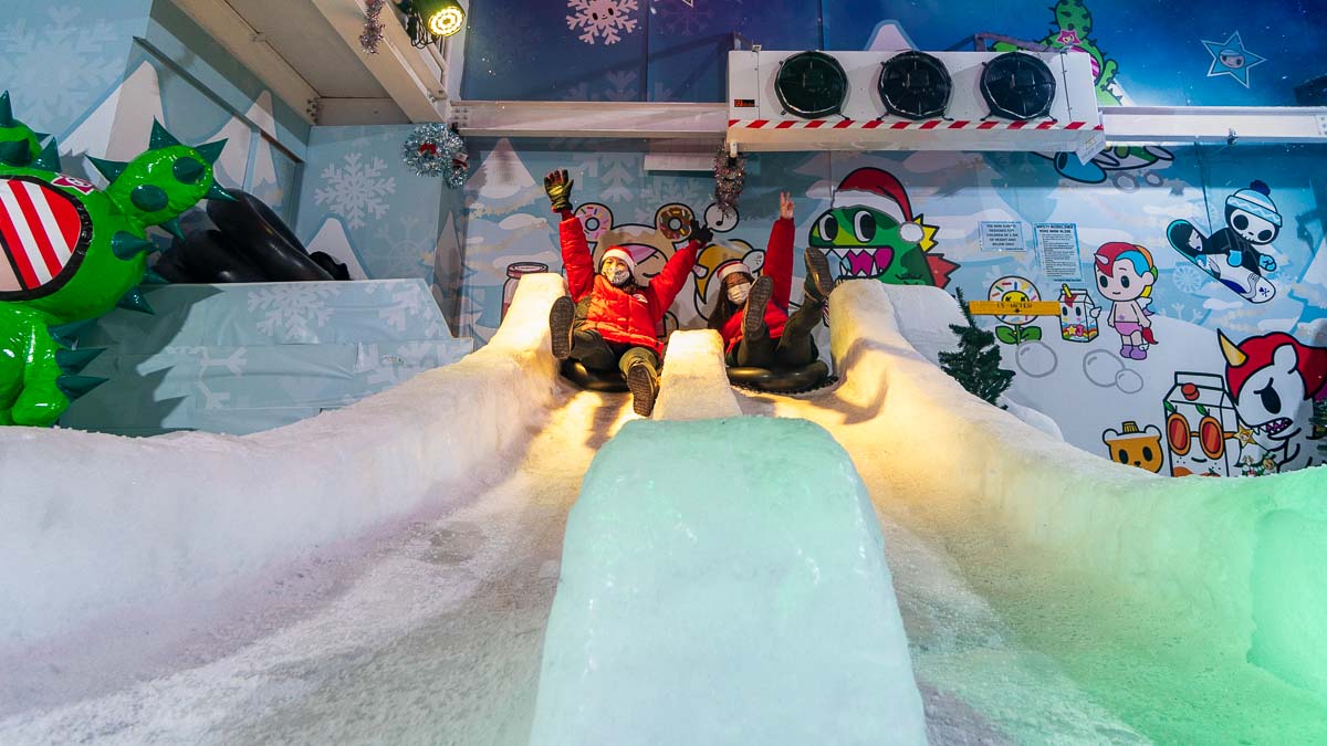 tokidoki Snow Holiday Slide - Changi Festive Village