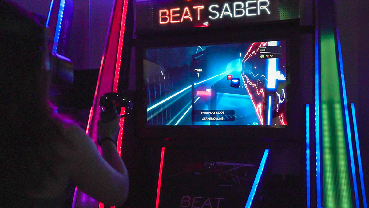 HeadRock VR Beat Saber Game - Things to Do in Singapore
