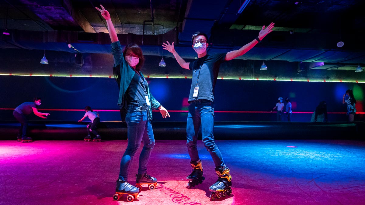 Hi Roller Indoor Skating Rink - Retro activities in Singapore