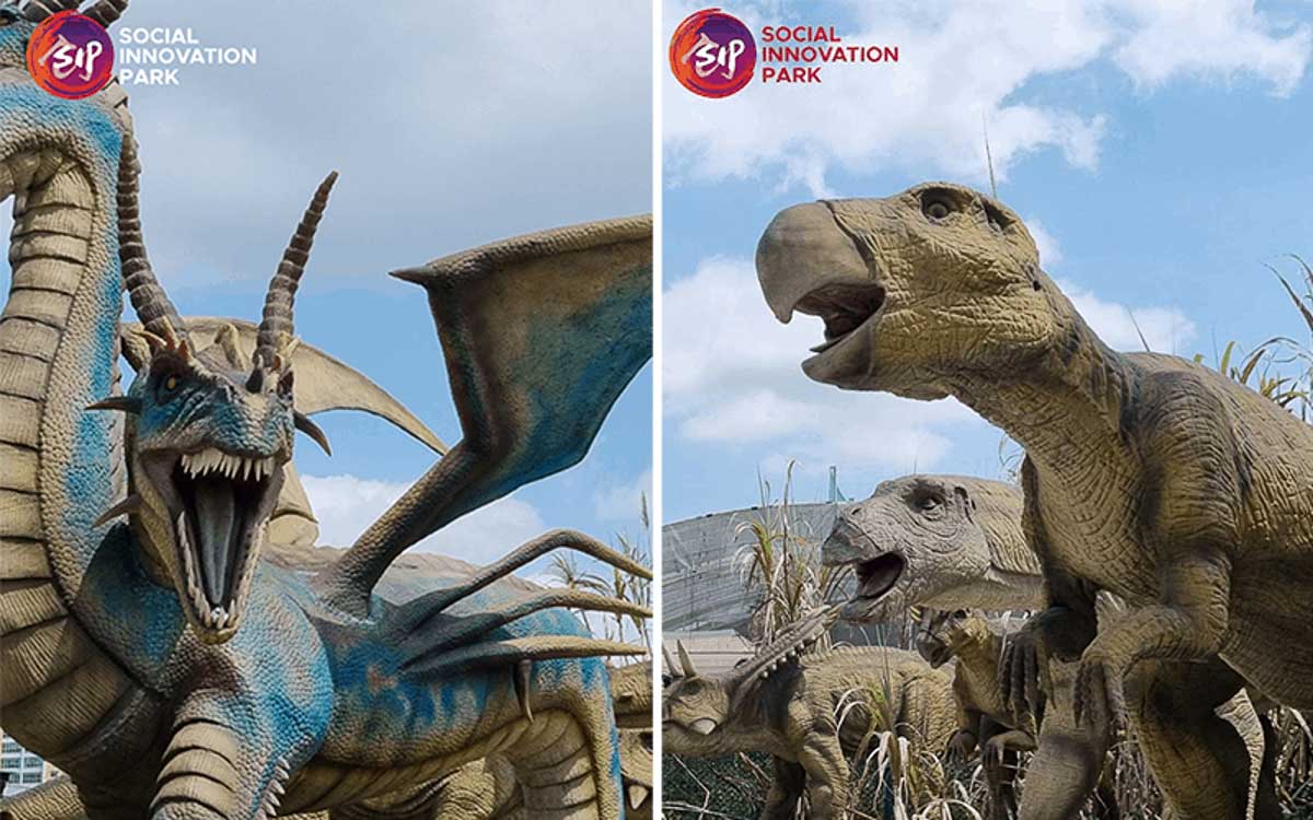 Dinosaur Park at Uncle Ringo - new things to do in Singapore