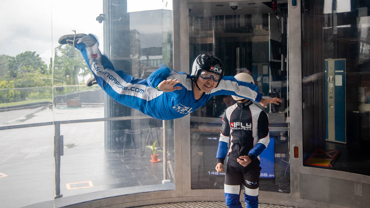 iFly Singapore - Ultimate Singapore Bucket List