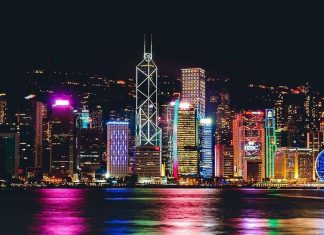 Hong Kong City Skyline at Night - Things to do in Hong Kong
