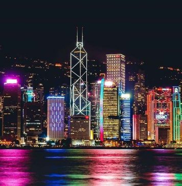 Hong Kong City Skyline at Night - Things to do in Hong Kong