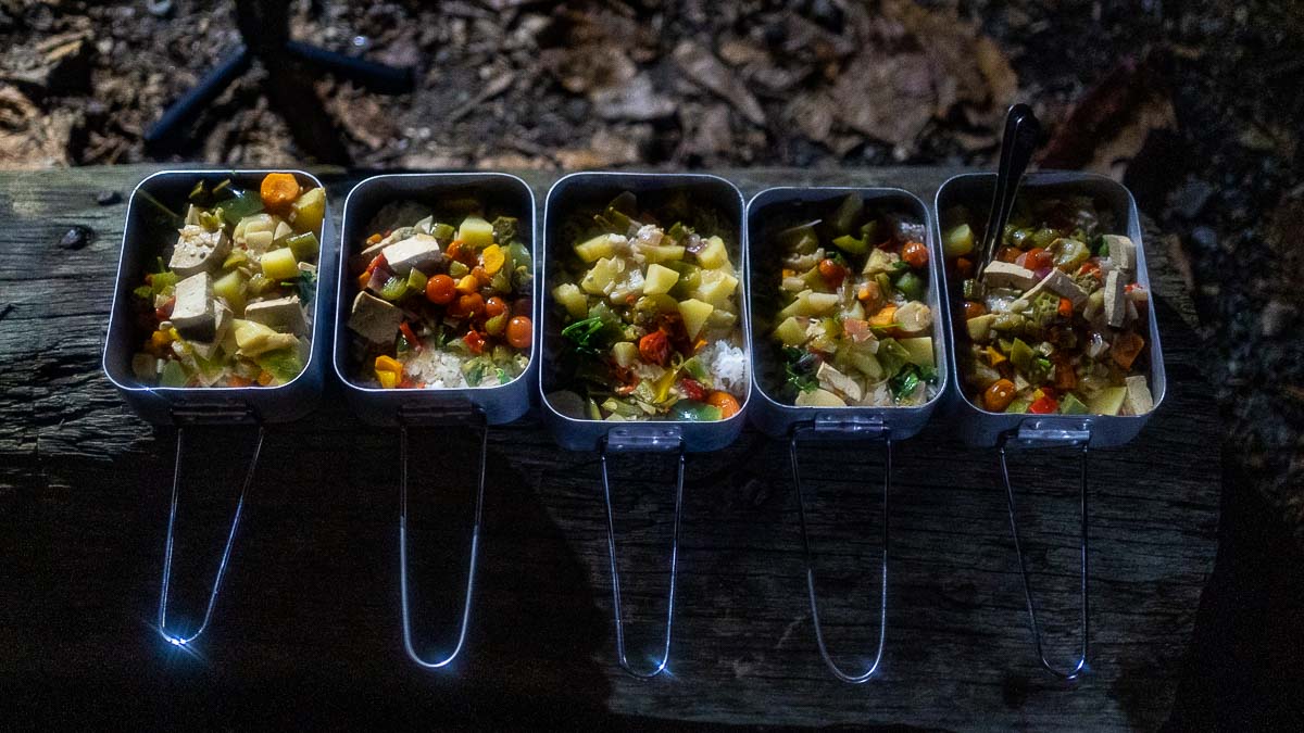 Outdoor Cooking with Mess Tin - Camping in Singapore
