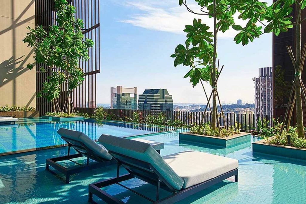 Rooftop Pool of Oasia Hotel Downtown - Attraction Deals in June 2021
