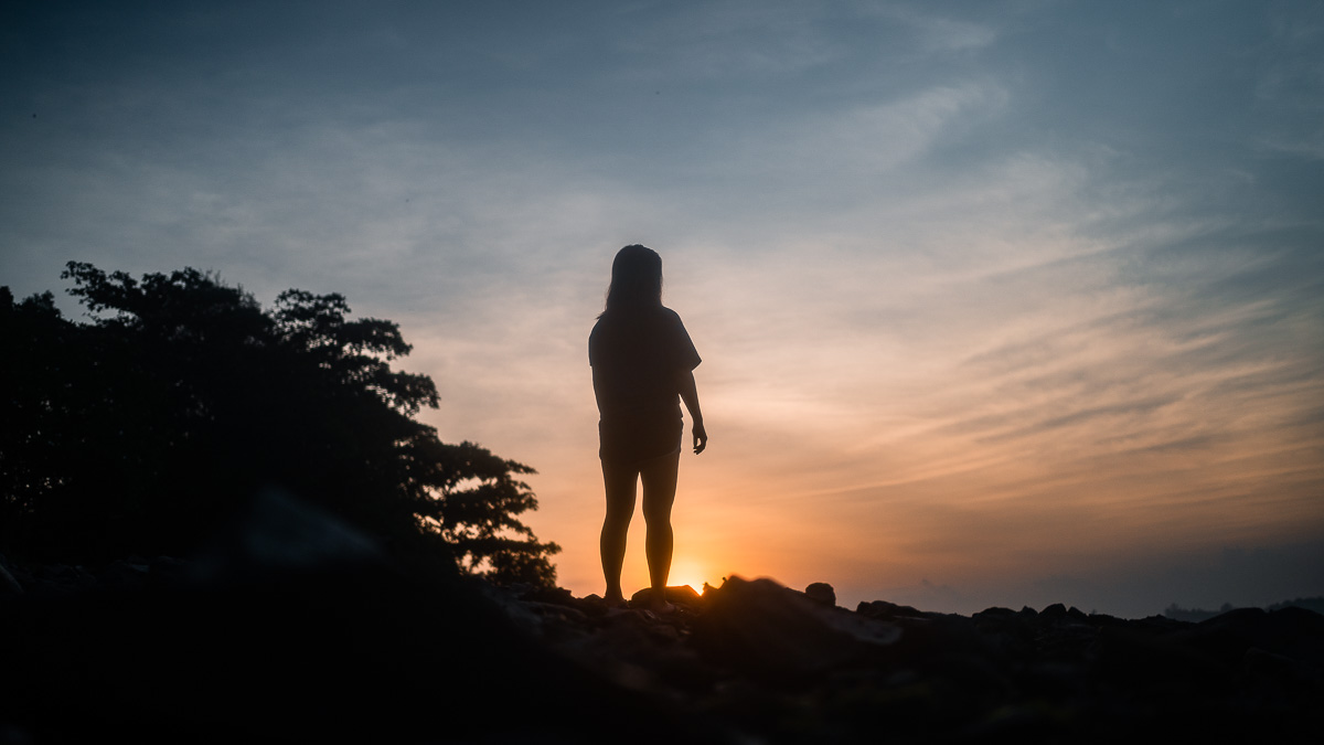 Sunrise at Jelutong Campsite - Pulau Ubin