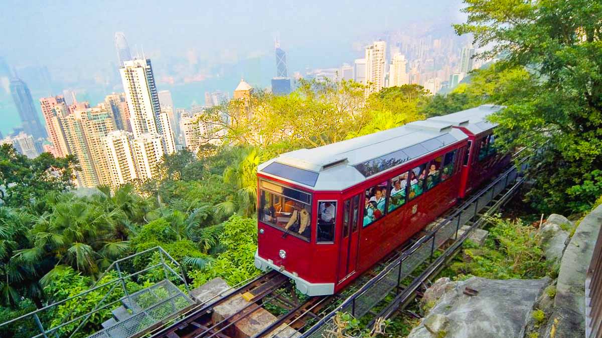 The Peak Tram to Victoria Peak - HK Itinerary