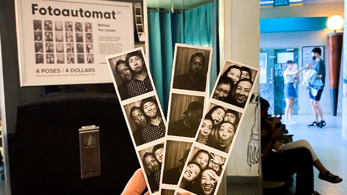 Photobooth at The Projector — Things To Do Singapore