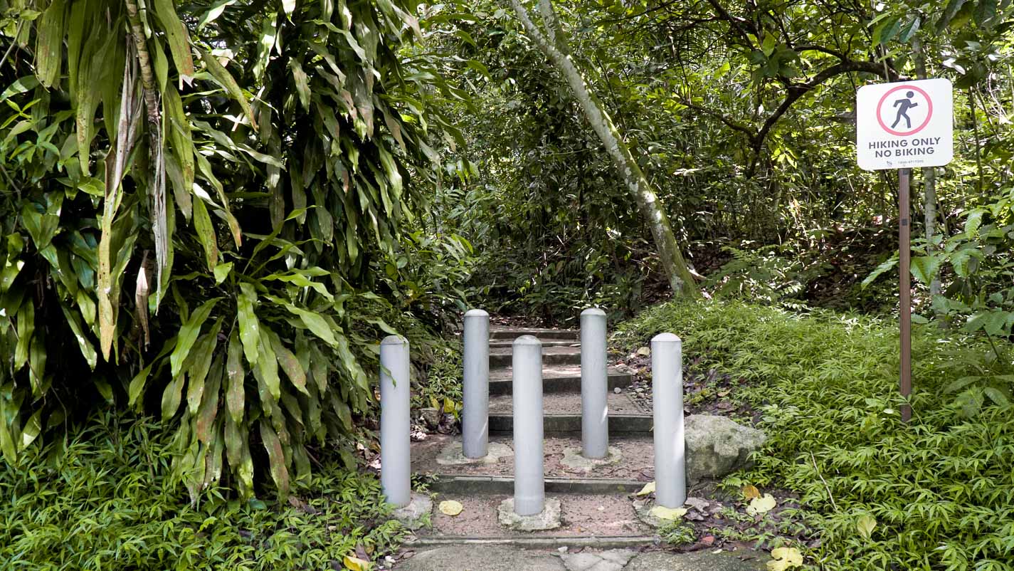 Entrance to Chestnut Point - Chestnut Nature Park