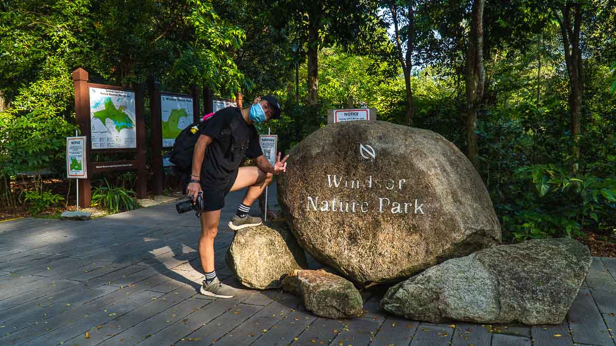 Entrance to the Park - Windsor Nature Park