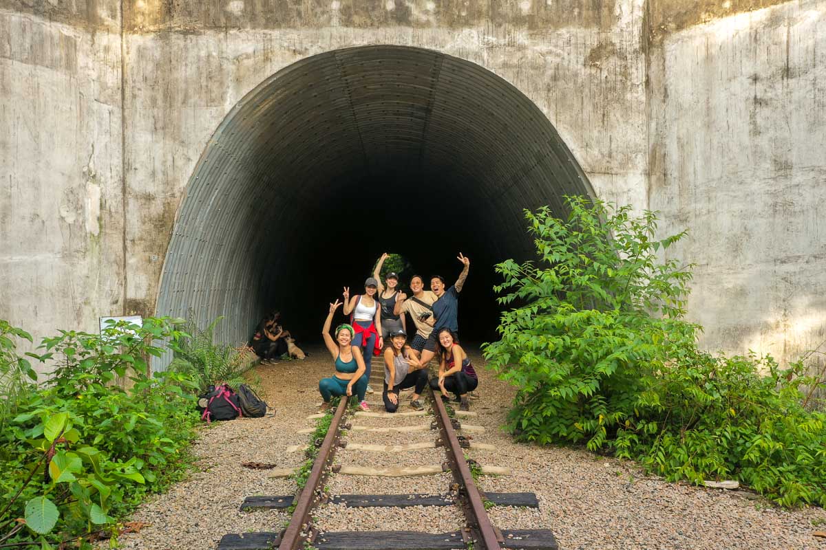 Iconic Tunnel on Clementi Forest Hiking Trail