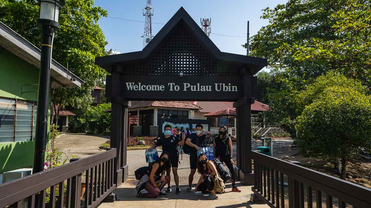 Pulau Ubin Entrance at Jetty - Pulau Ubin