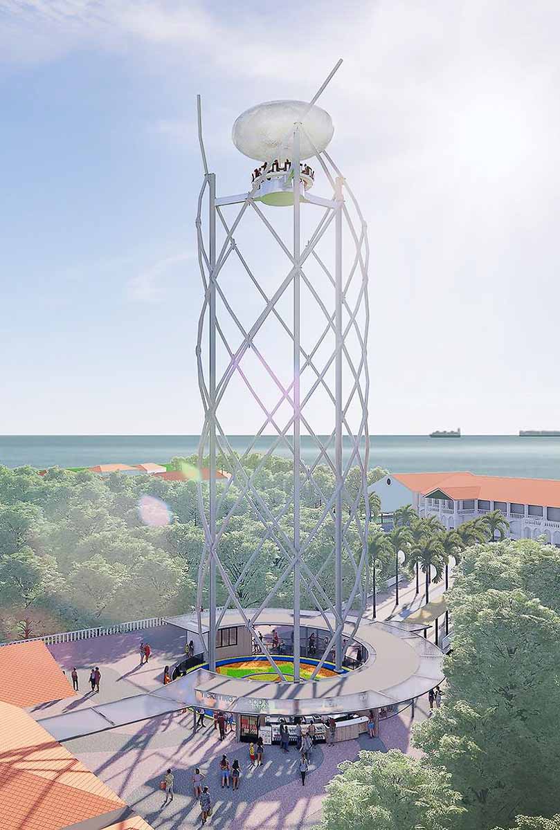 SkyHelix Sentosa Viewing Deck - New Things to do in Singapore