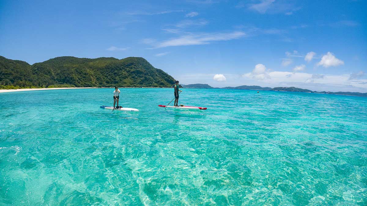 Standup Paddling at Kerama Islands - Unique Things to do in Japan
