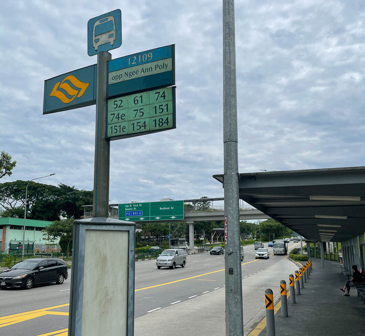 Starting Point of Hike - Oppsite Ngee Ann Poly Bus Stop
