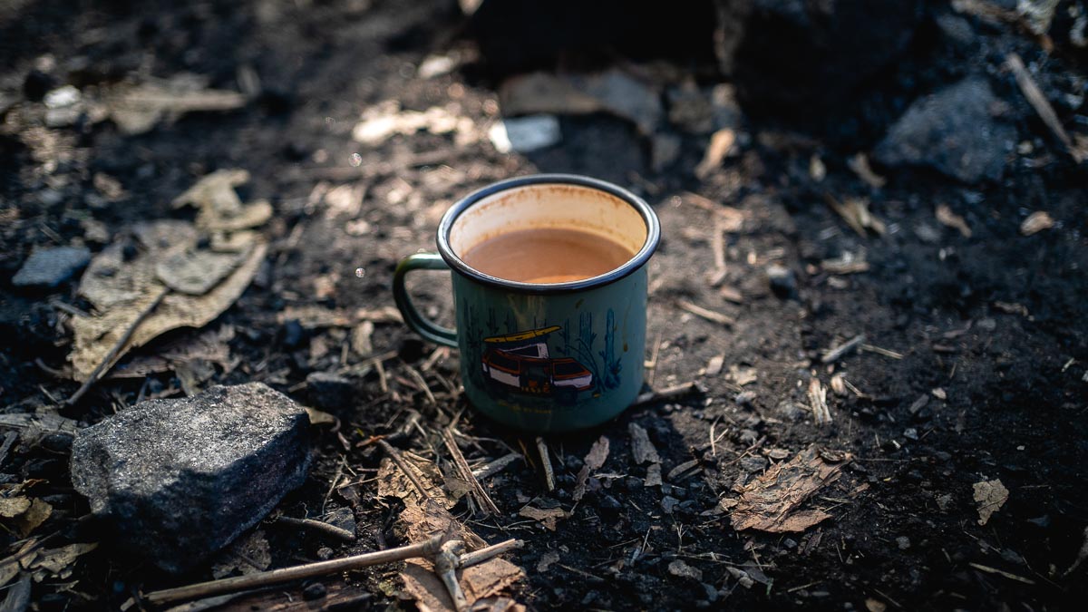 Warm Masala Chai Breakfast Campin