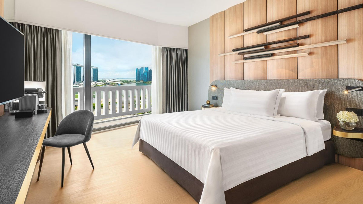 Parkroyal Collection Marina Bay Deluxe King Room - Hotels in Singapore